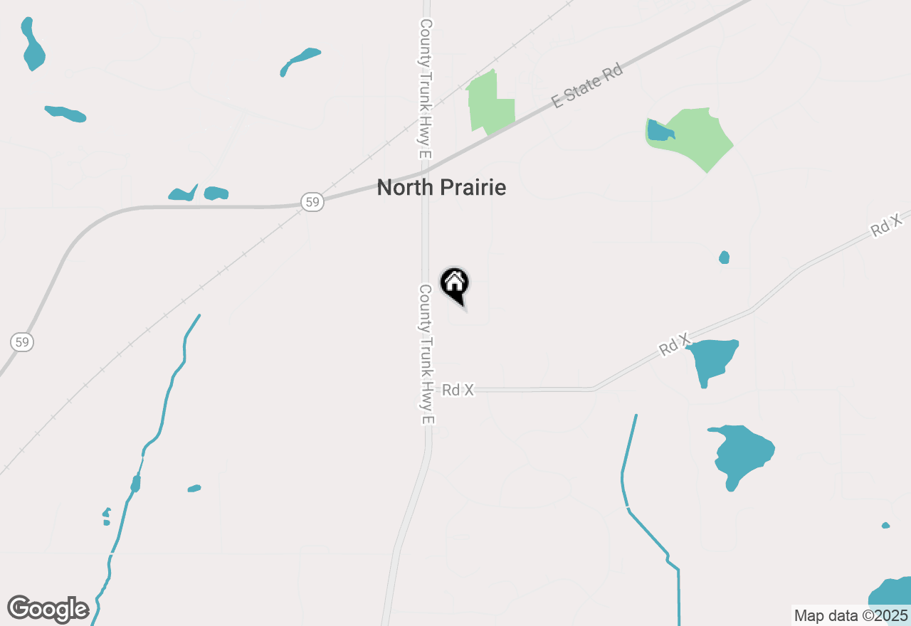 Map of 140 Chestnut Way, North Prairie, WI 53153