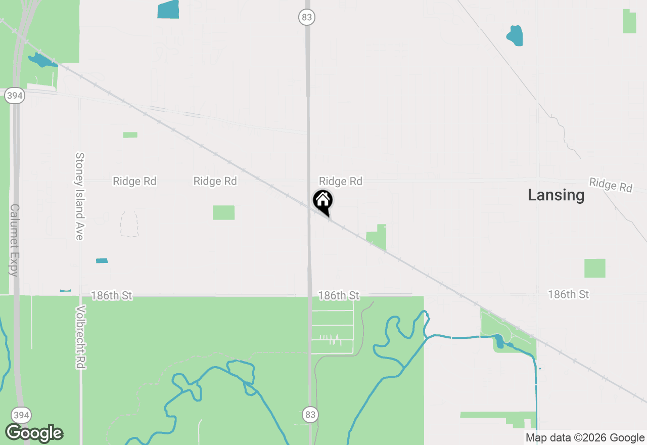 Map of 18340 Glen Oak Avenue #3C, Lansing, IL 60438