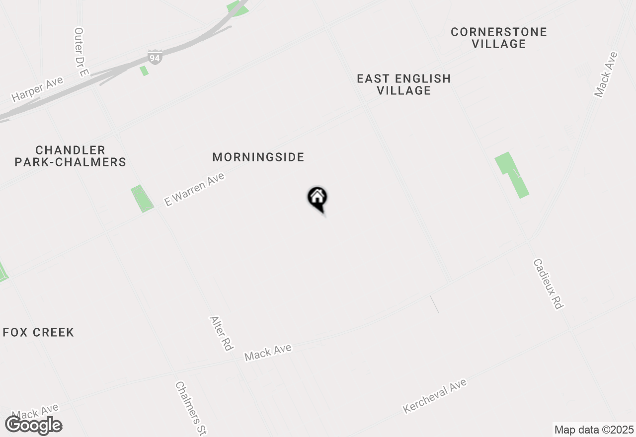 Map of 4310 Buckingham Avenue, Detroit, MI 48224