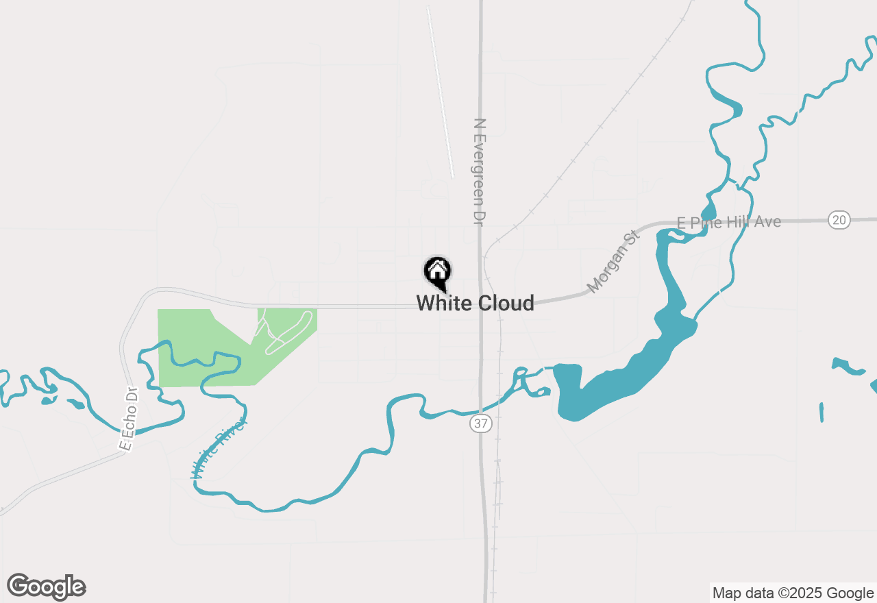 Map of 1099 E Wilcox Avenue, White Cloud, MI 49349