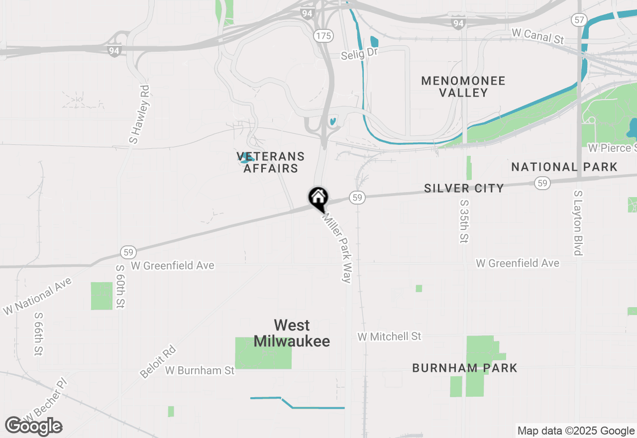 Map of 4517 W Westchester Sq, West Milwaukee, WI 53214