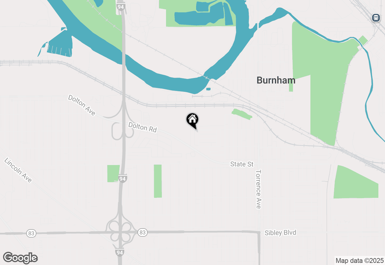 Map of 77 Paxton Avenue, Calumet City, IL 60409