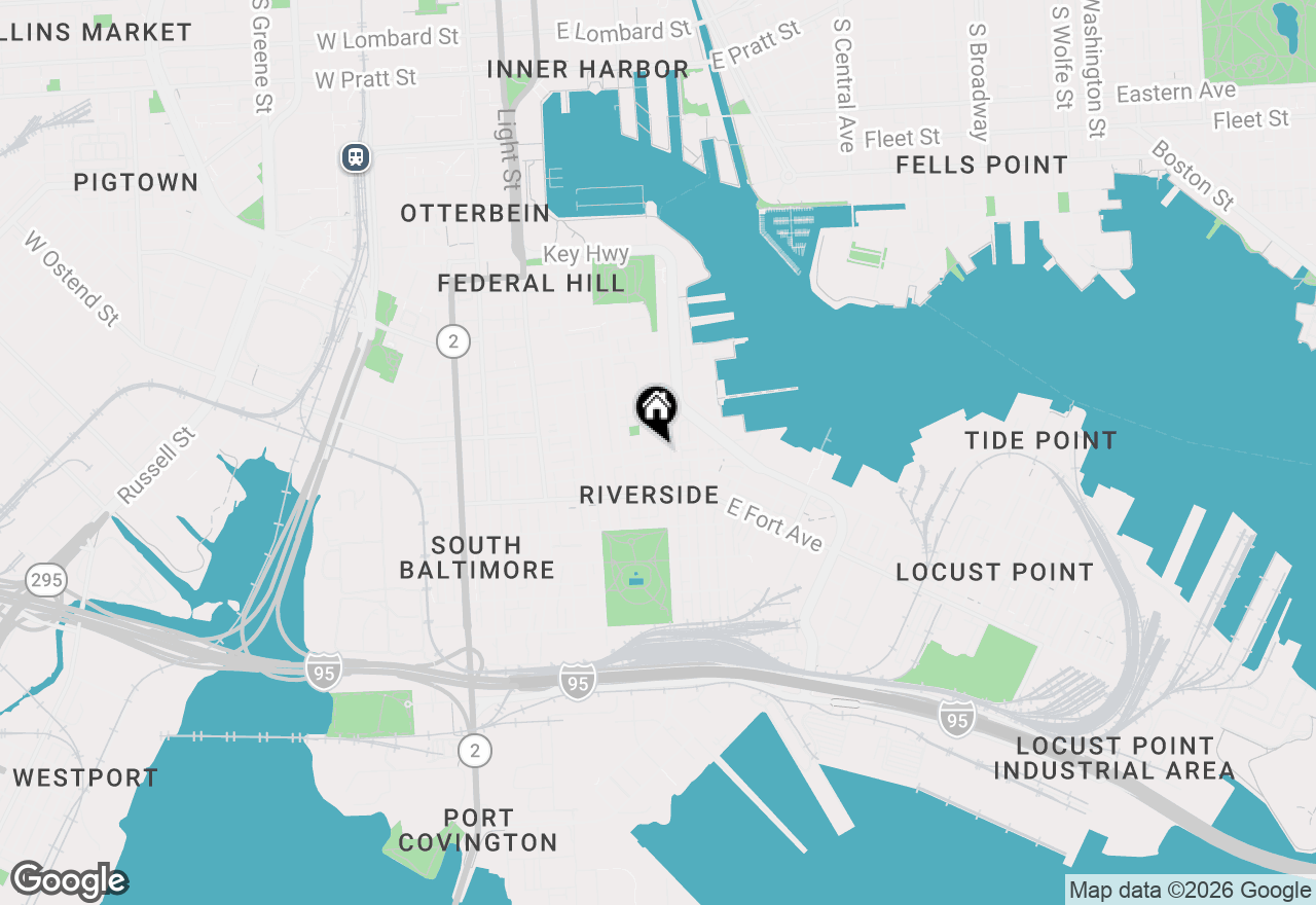 Map of 443 E Gittings Street, Baltimore, MD 21230