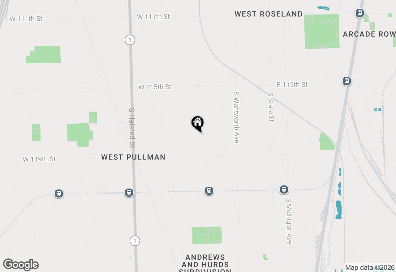 Map of 412 W 118th Street, Chicago, IL 60628