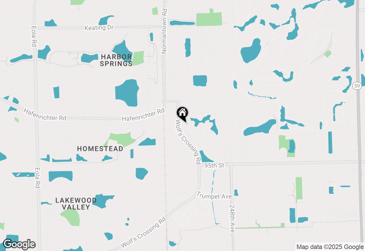 Map of 2723 Northmoor Drive, Naperville, IL 60564