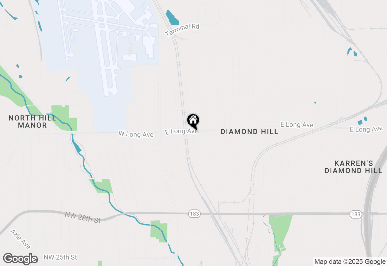 Map of 3322 N Grove Street, Fort Worth, TX 76106