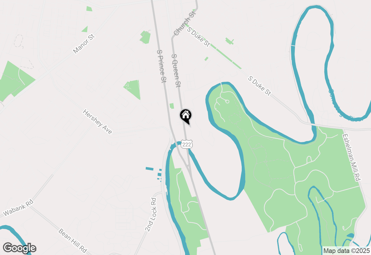 Map of 56 Greenwood Avenue, Lancaster, PA 17603