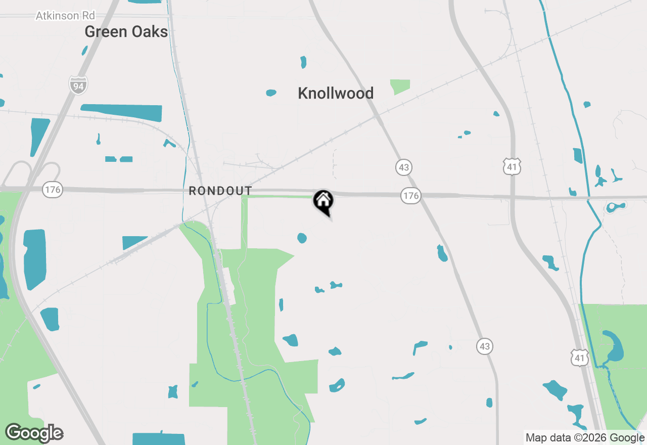 Map of 28620 Ashford Court, Lake Bluff, IL 60044