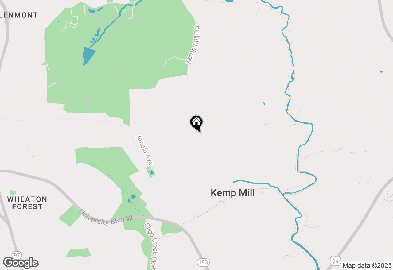 Map of 713 Horton Drive, Silver Spring, MD 20902