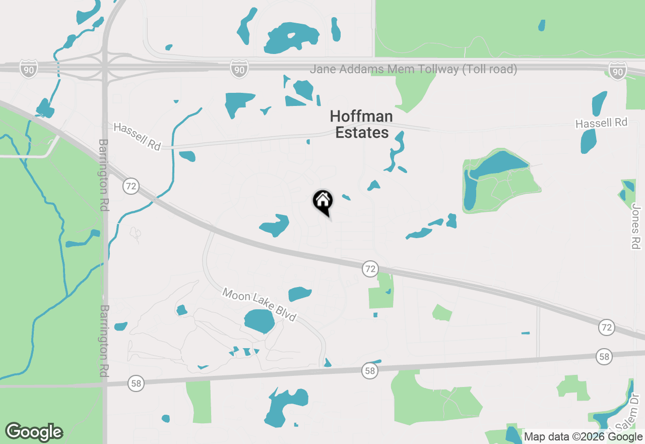 Map of 1784 Queensbury Circle #5714, Hoffman Estates, IL 60169