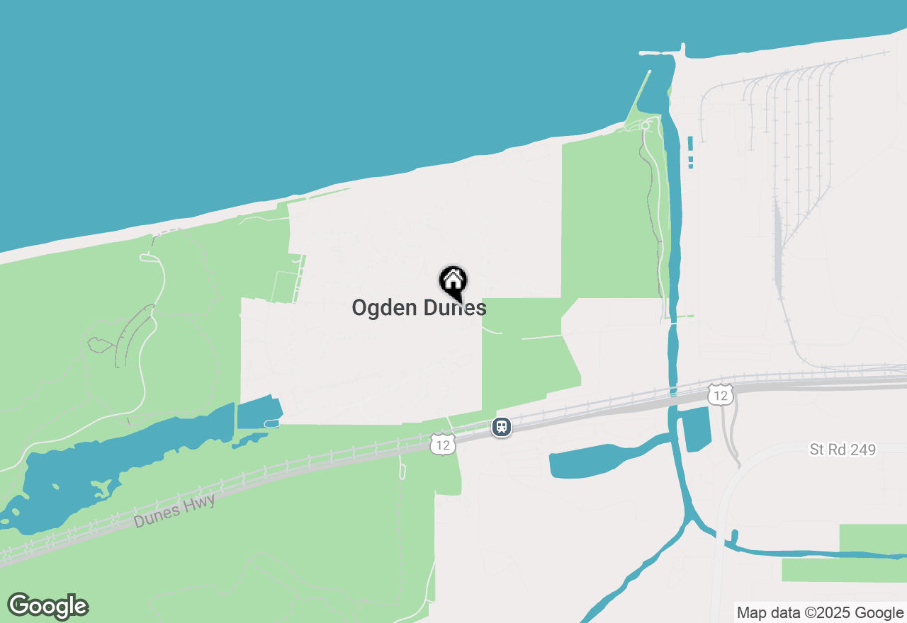 Map of 119 Ogden Road, Portage, IN 46368