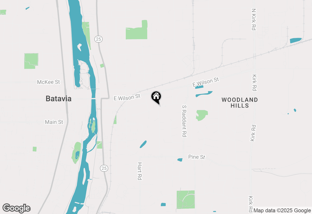 Map of 665 Kramer Court, Batavia, IL 60510