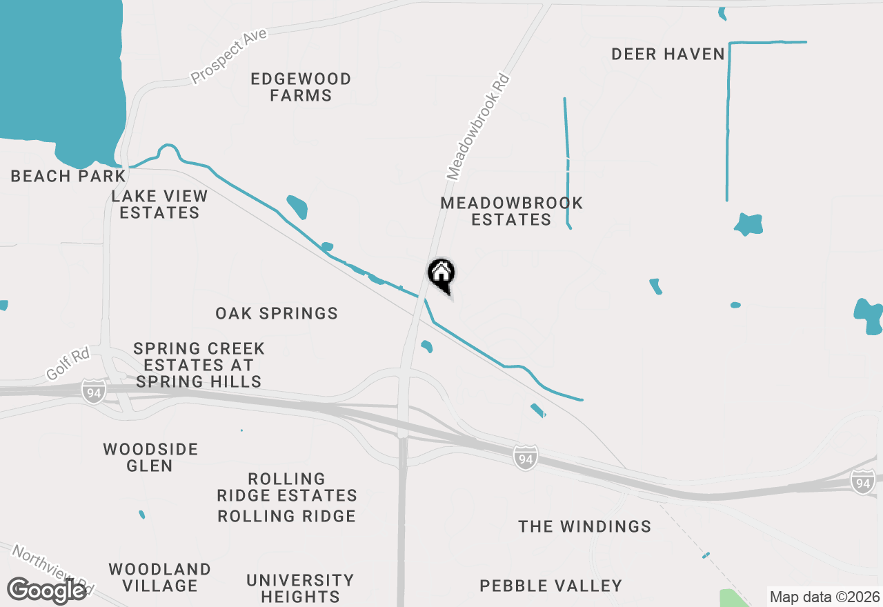 Map of N17W26887 E Fieldhack Dr #G, Pewaukee, WI 53072