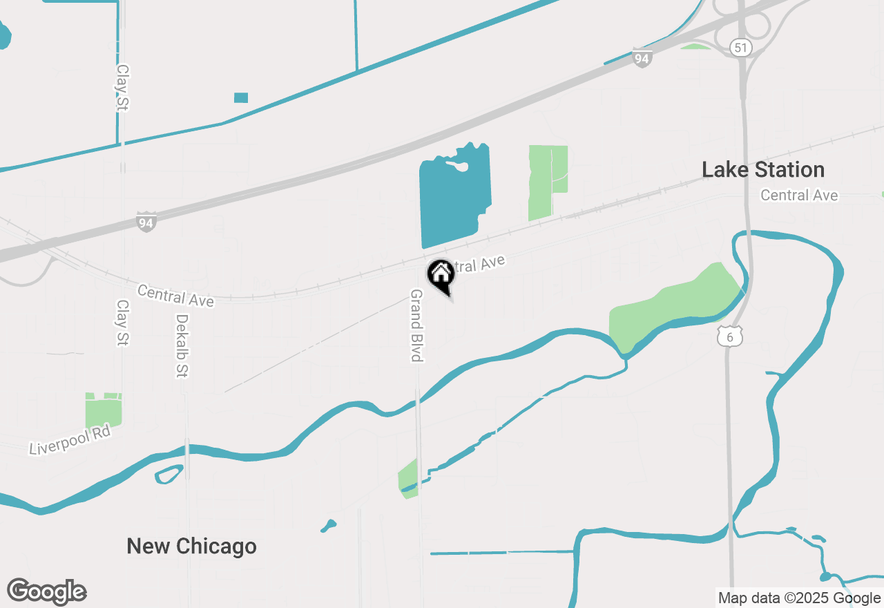 Map of 2657 Jasper Street, Lake Station, IN 46405