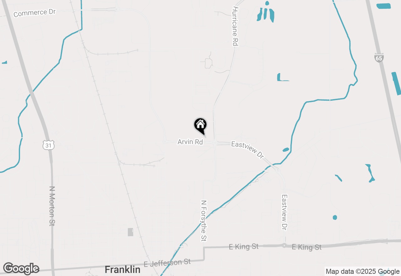 Map of 920 W 100 N #1417, Franklin, IN 46131