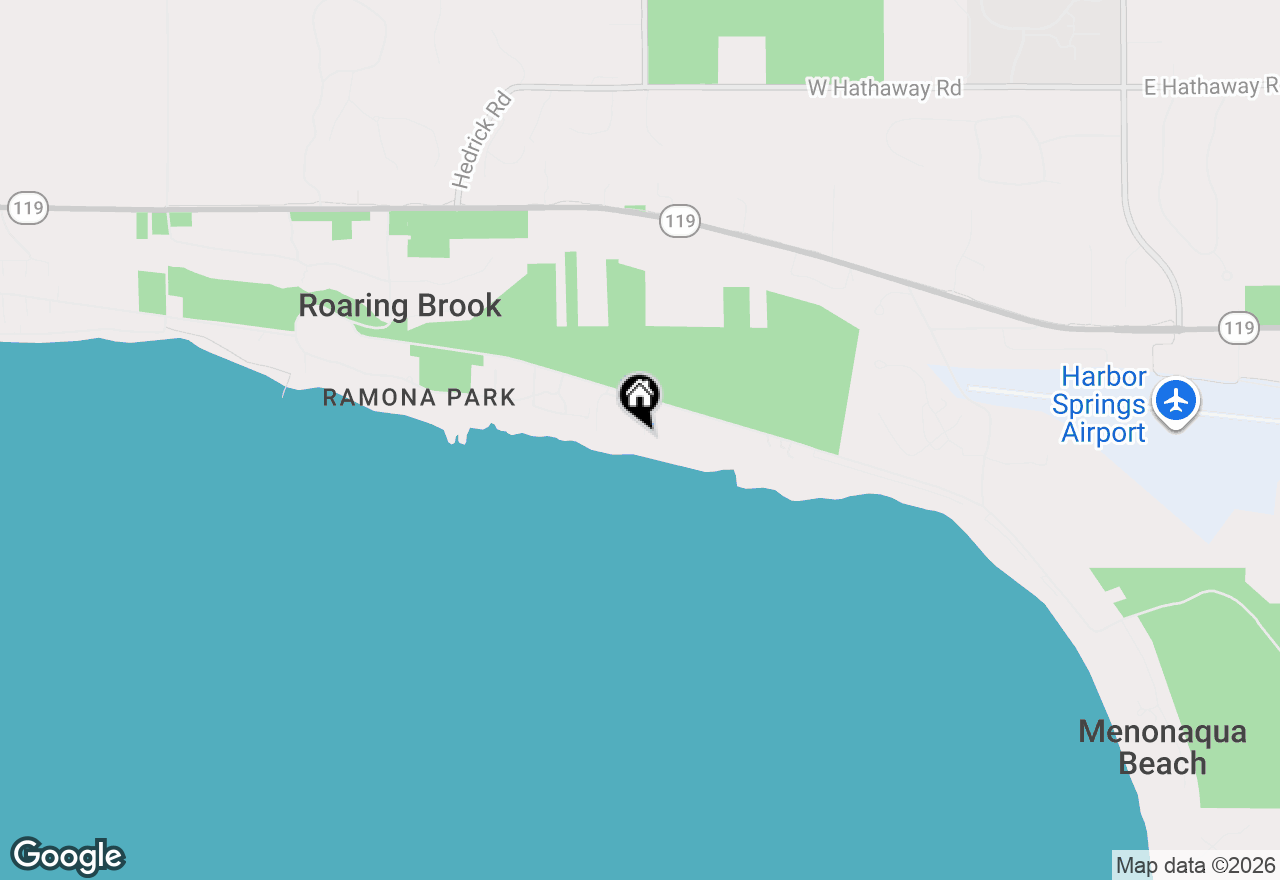 Map of 1011 Beach Drive #10, Harbor Springs, MI 49740