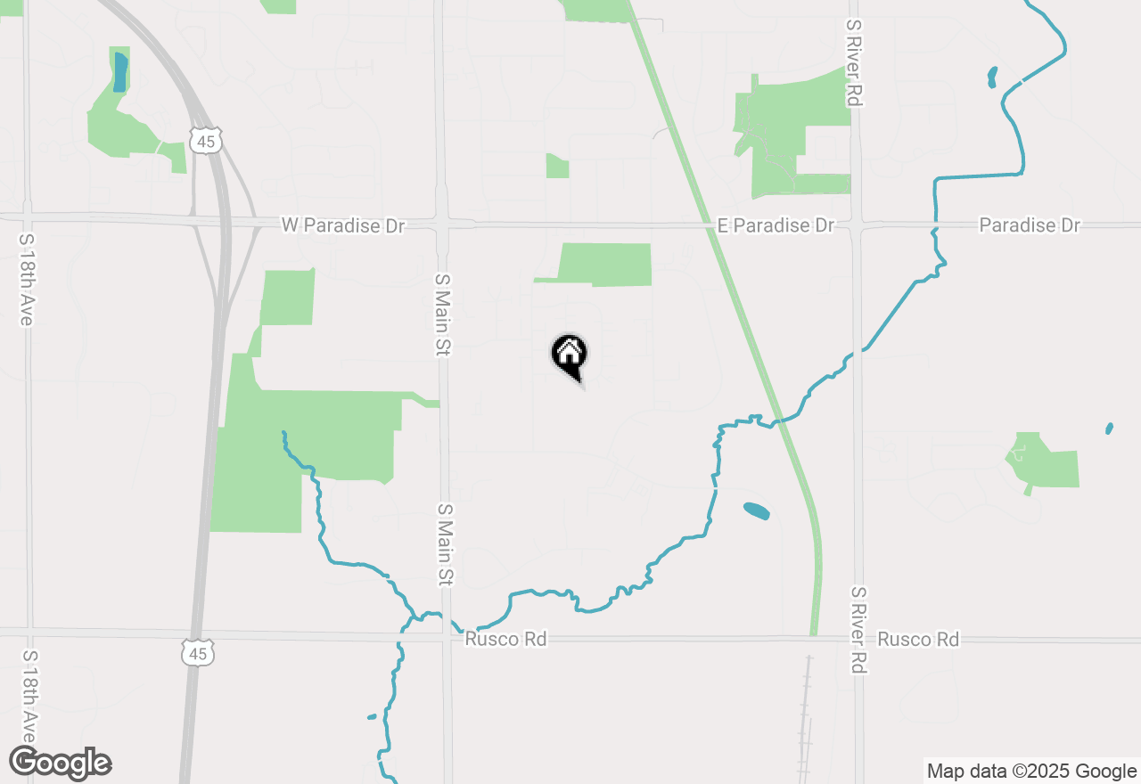 Map of 364 Minz Park Cir #1, West Bend, WI 53095