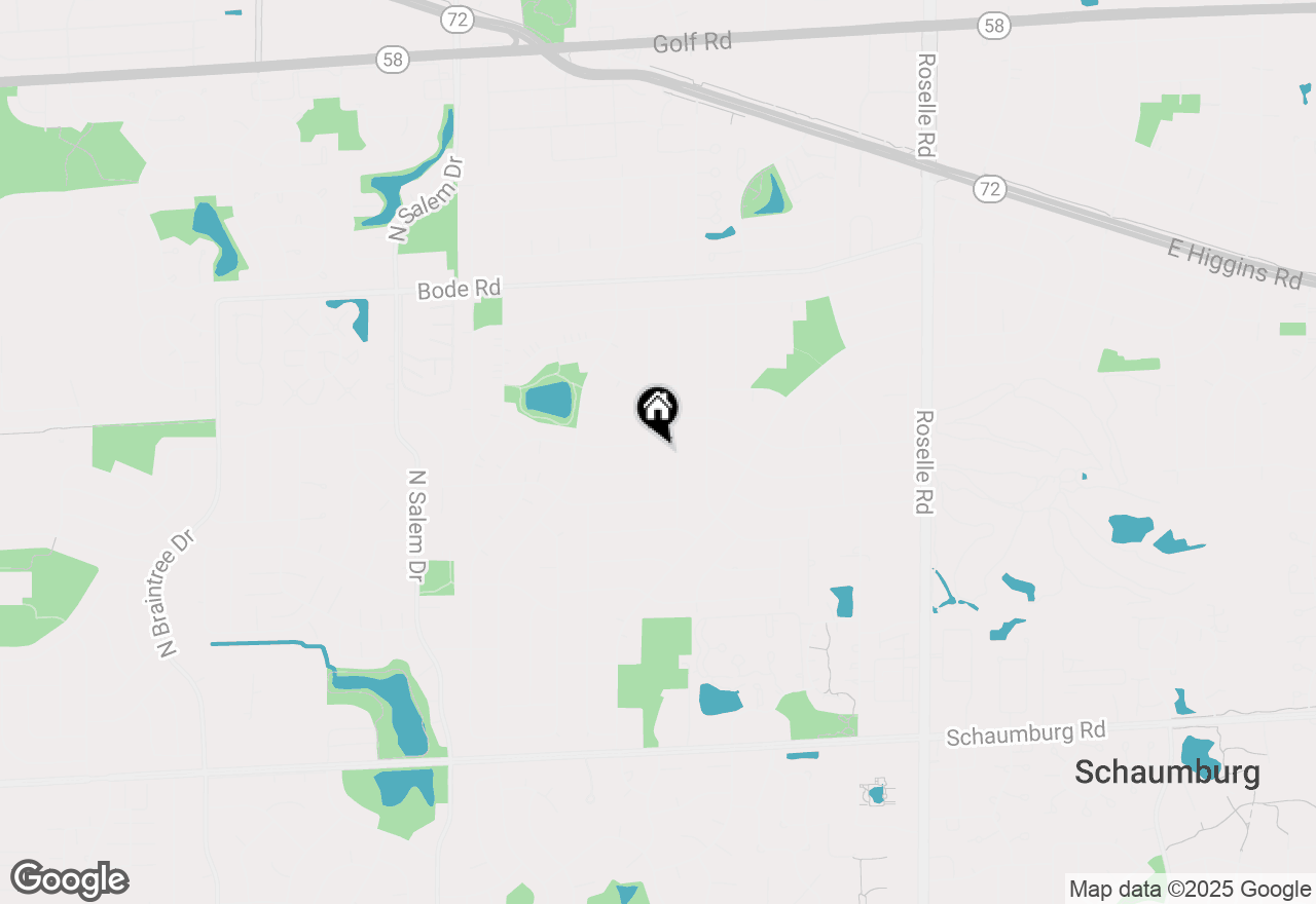 Map of 525 Olive Street, Hoffman Estates, IL 60169