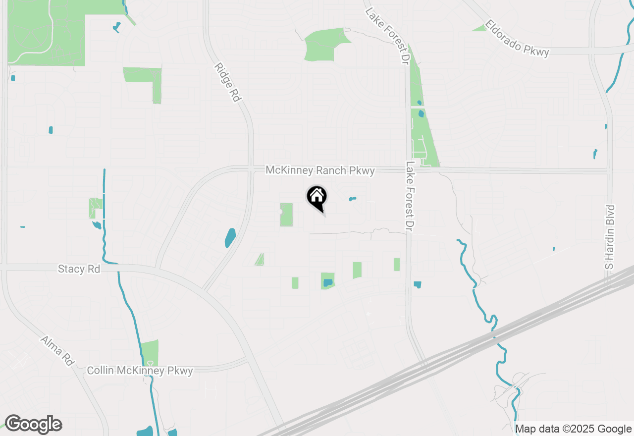 Map of 4405 Jubilee Drive, Mckinney, TX 75070