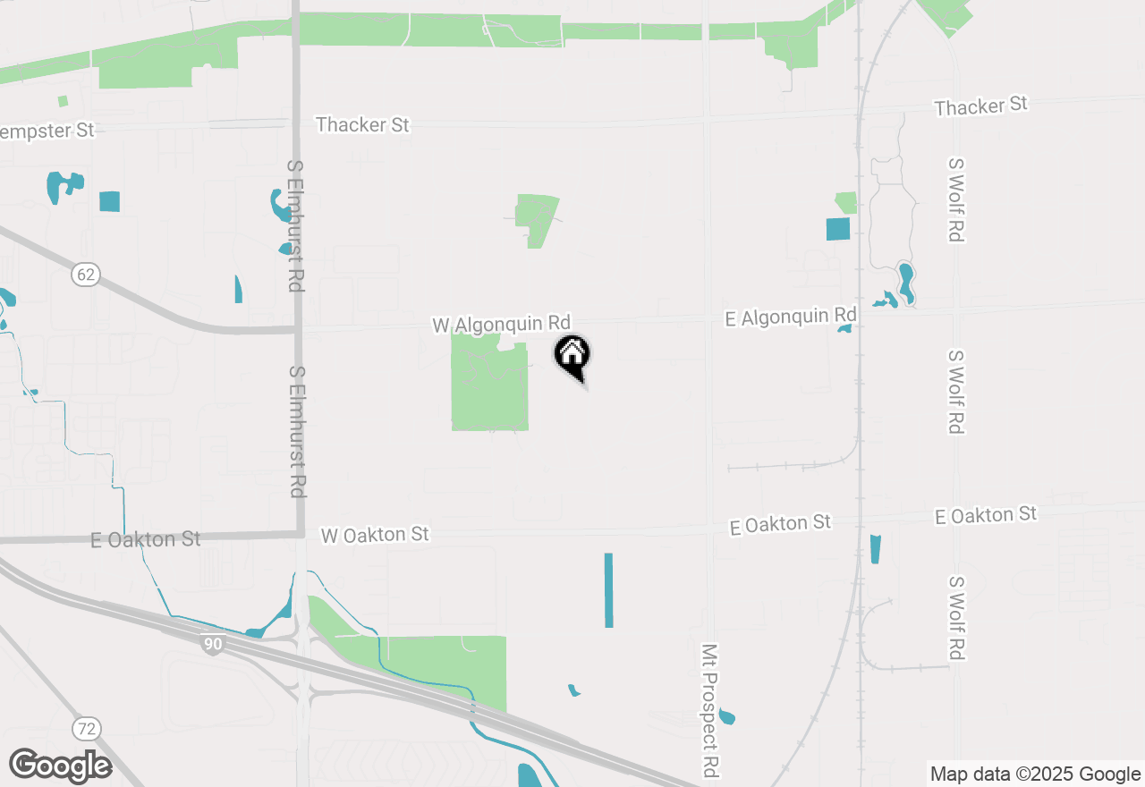 Map of 1355 Phoenix Drive, Des Plaines, IL 60018