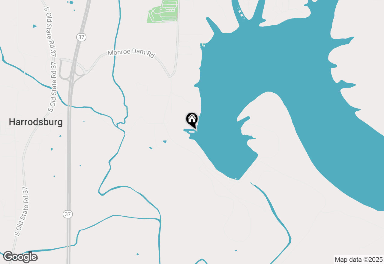 Map of Slip #7 Monroe Dam Road, Bloomington, IN 47401