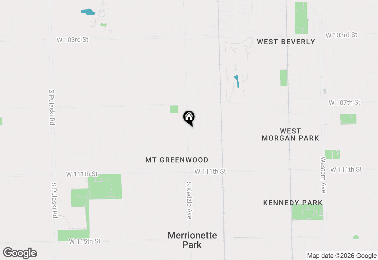 Map of 10831 S Kedzie Avenue, Chicago, IL 60655