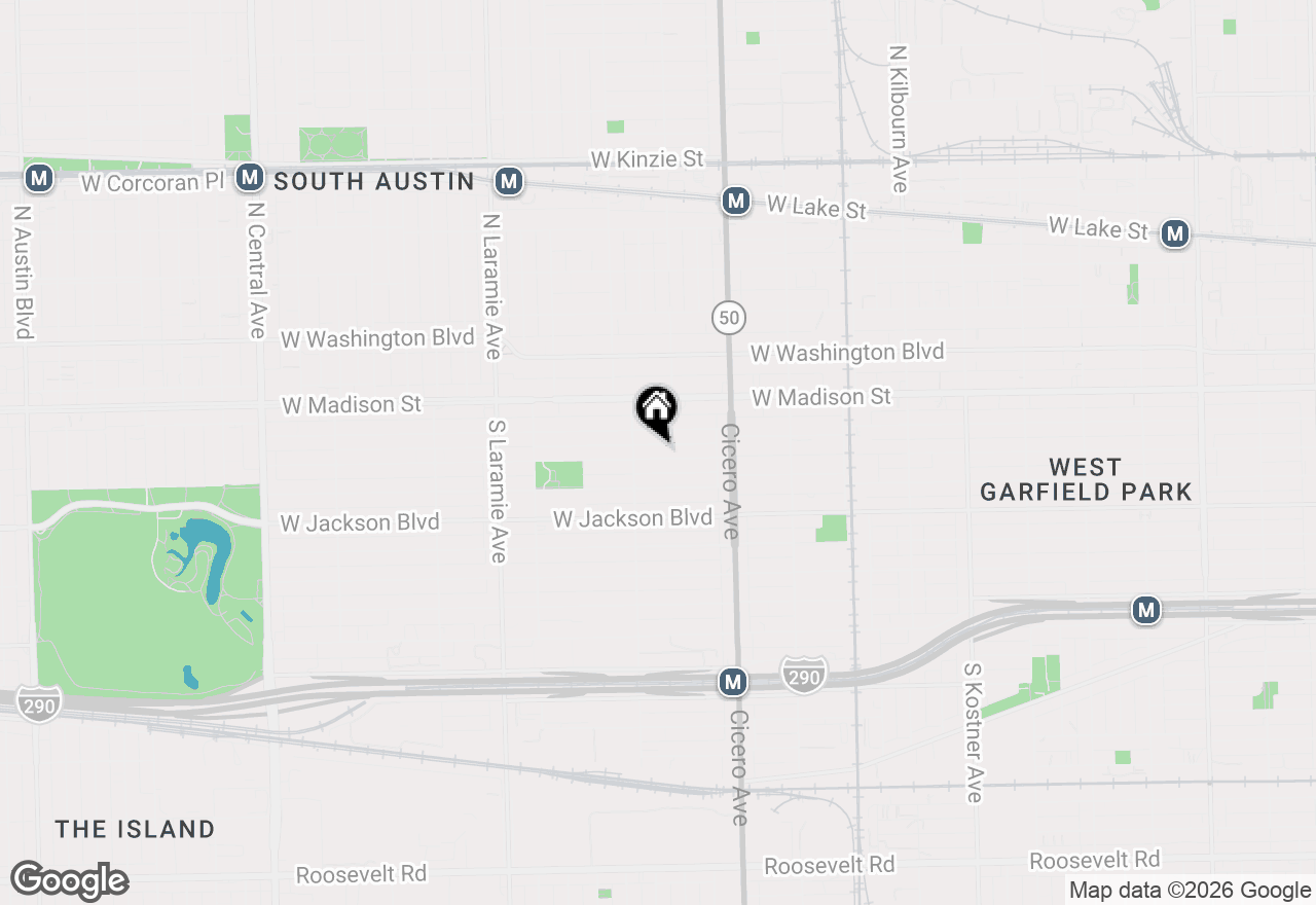 Map of 4924 W Adams Street, Chicago, IL 60644