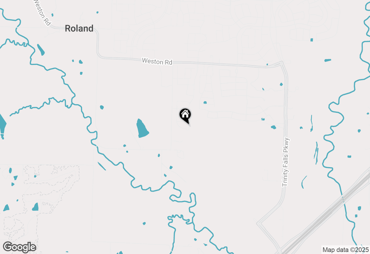 Map of 6420 Ponderosa Pine Road, Mckinney, TX 75071