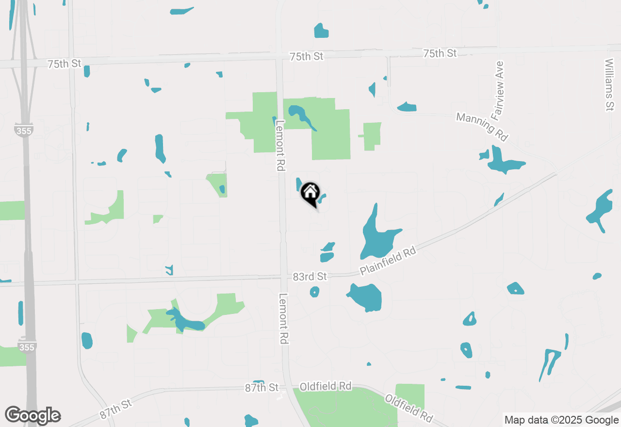 Map of 2731 Curran Court #2731, Darien, IL 60561