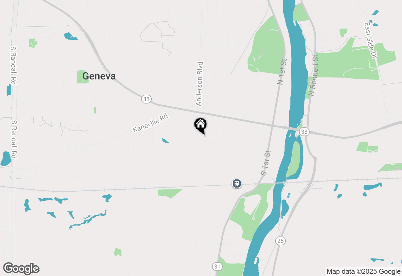 Map of 221 Campbell Court, Geneva, IL 60134