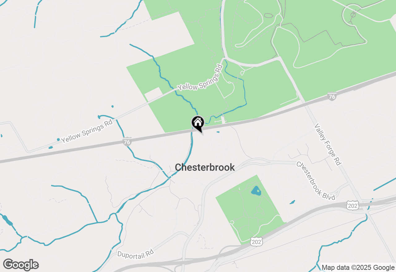 Map of 58 Iroquois Court #58, Chesterbrook, PA 19087