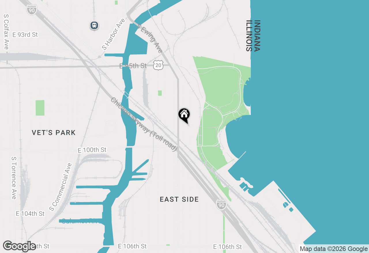 Map of 9860 S Avenue H, Chicago, IL 60617