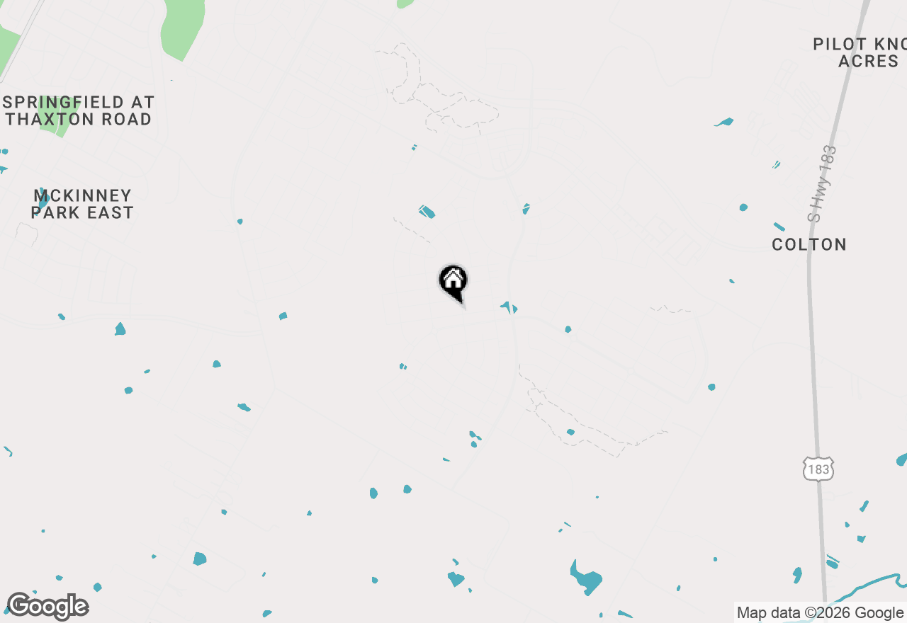 Map of 8204 Orizzonte St, Austin, TX 78744