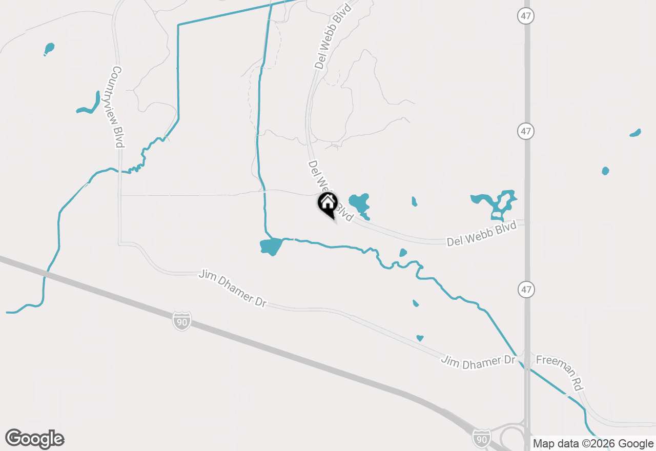 Map of (Address confidential), Huntley, Illinois 60142