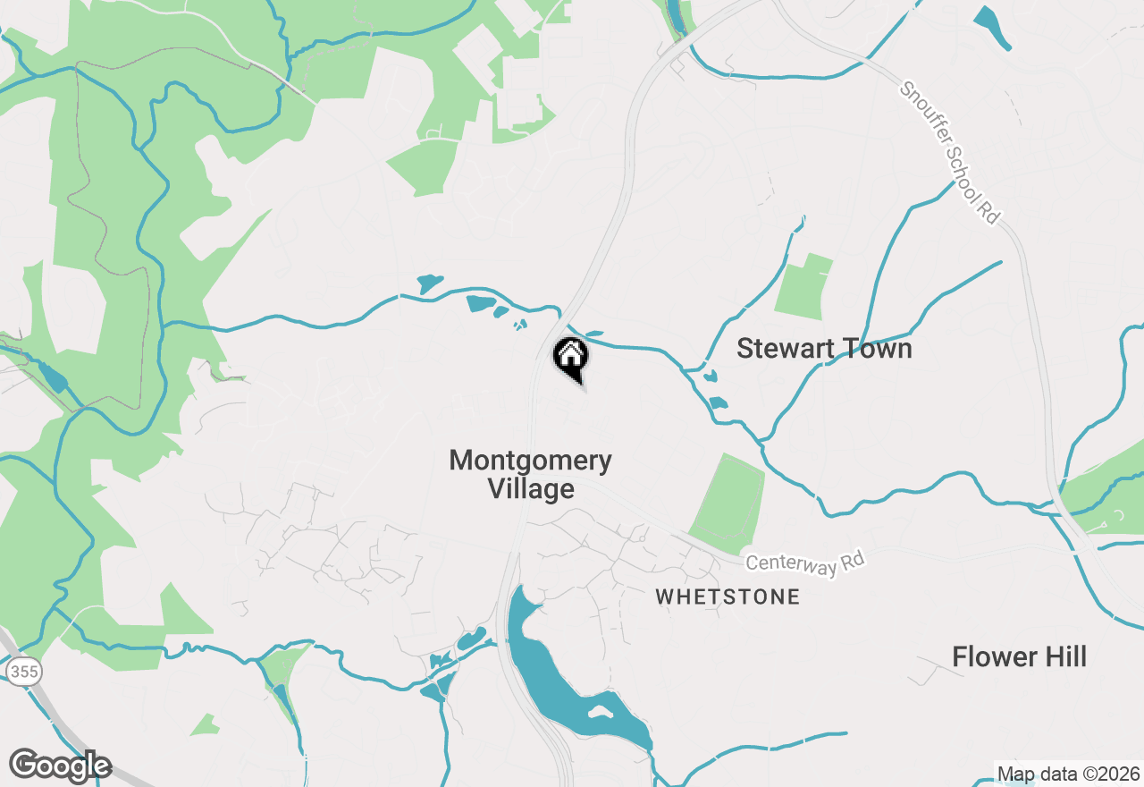 Map of 9685 Brassie Way, Gaithersburg, MD 20886