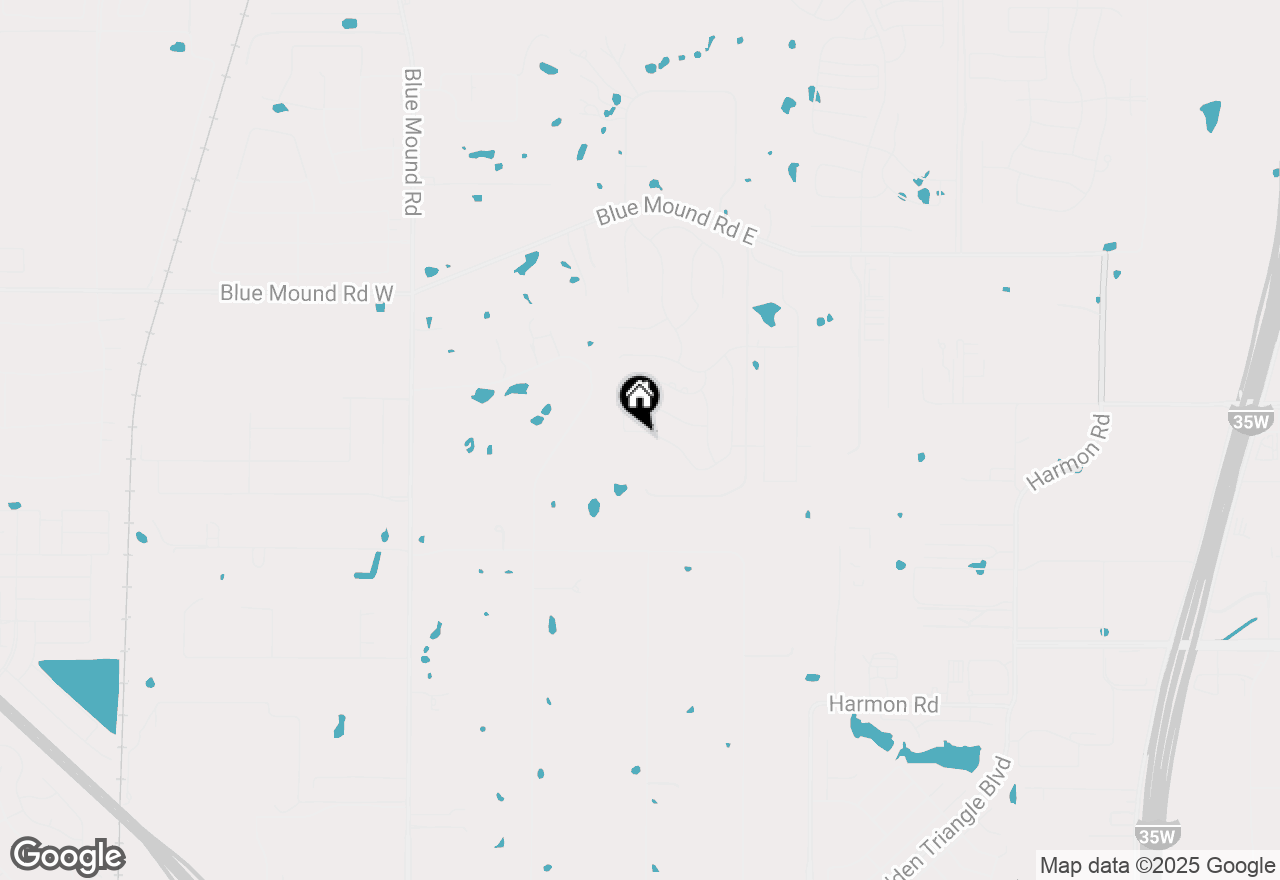 Map of 2193 Cloverfern Way, Haslet, TX 76052