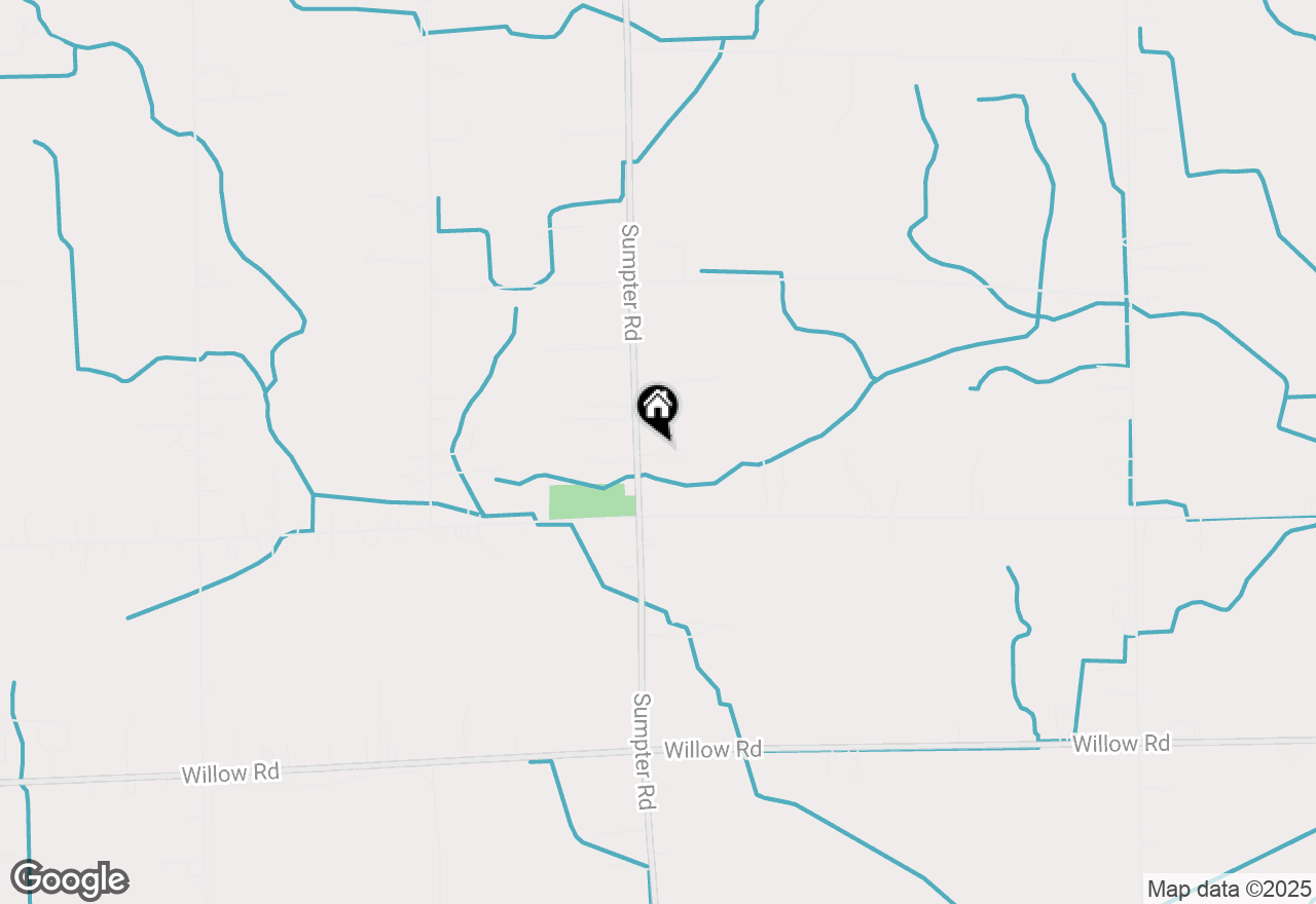 Map of 24275 Sumpter Road, Belleville, MI 48111