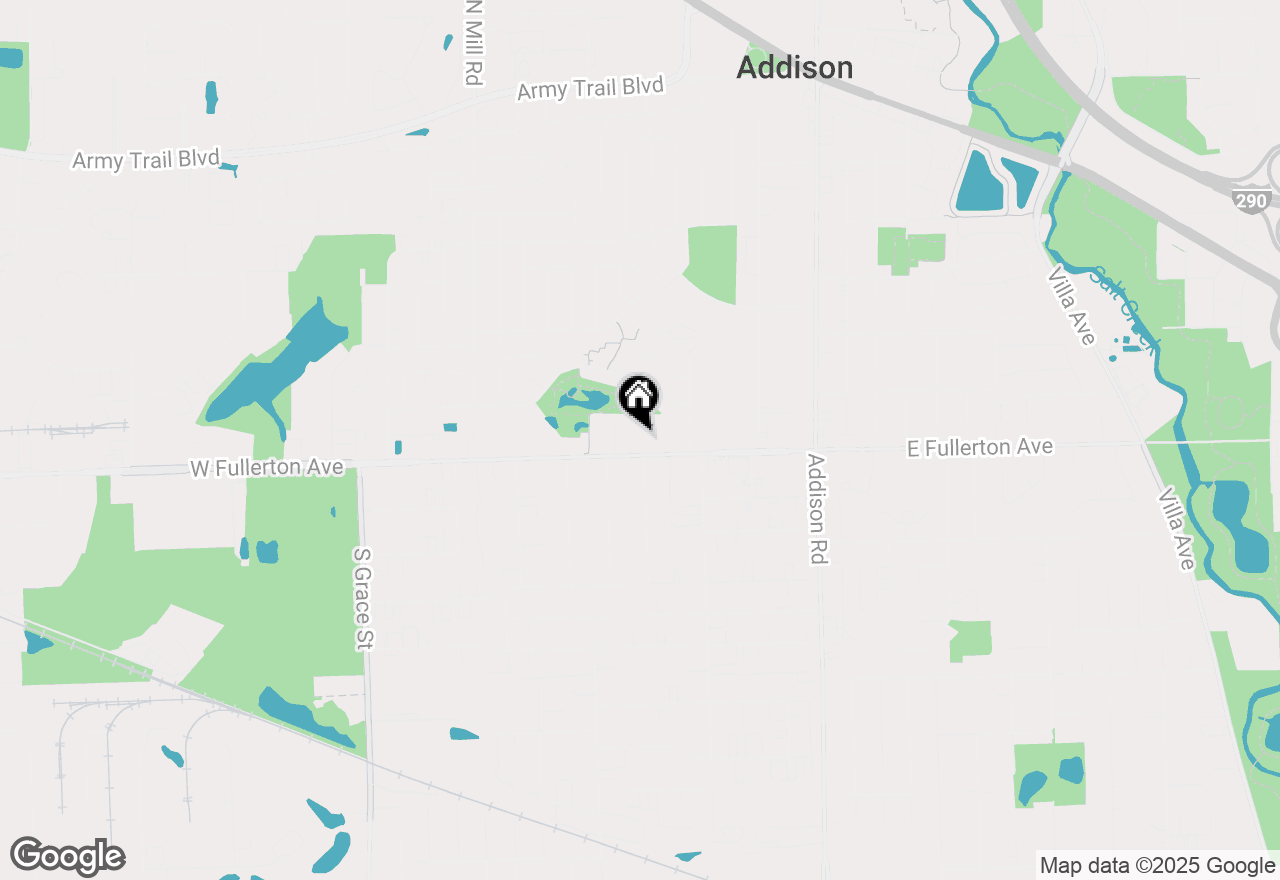 Map of 300 W Fullerton Avenue #227, Addison, IL 60101