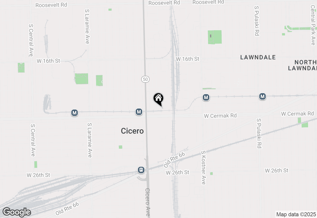Map of 2120 S 47th Avenue, Cicero, IL 60804