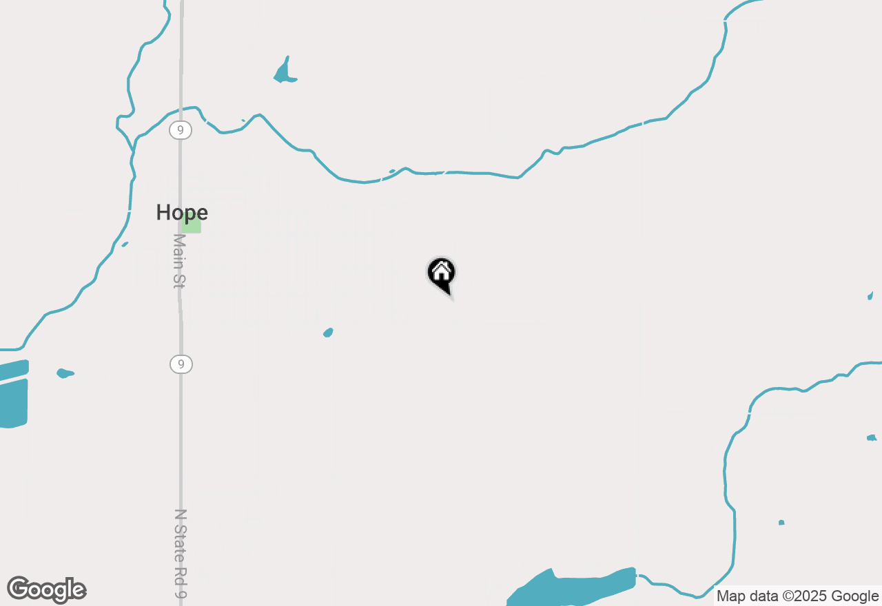 Map of 100 Raymond Street, Hope, IN 47246