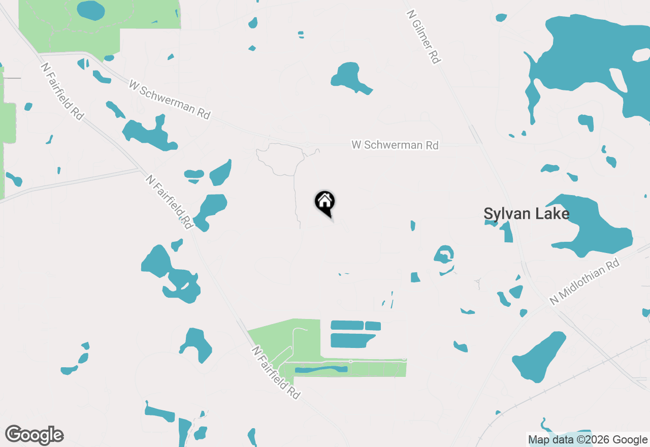 Map of 36 Tournament Drive S, Hawthorn Woods, IL 60047