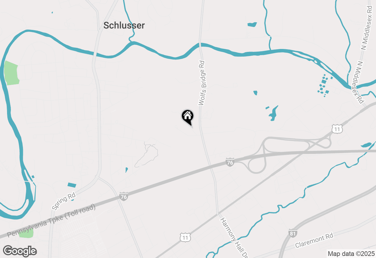 Map of 160 Wolfs Bridge Road, Carlisle, PA 17013