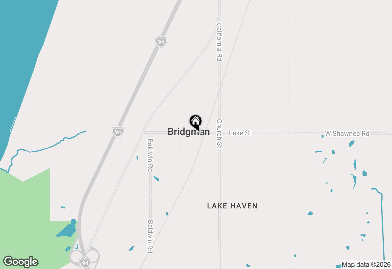 Map of 4236 Lake Street, Bridgman, MI 49106