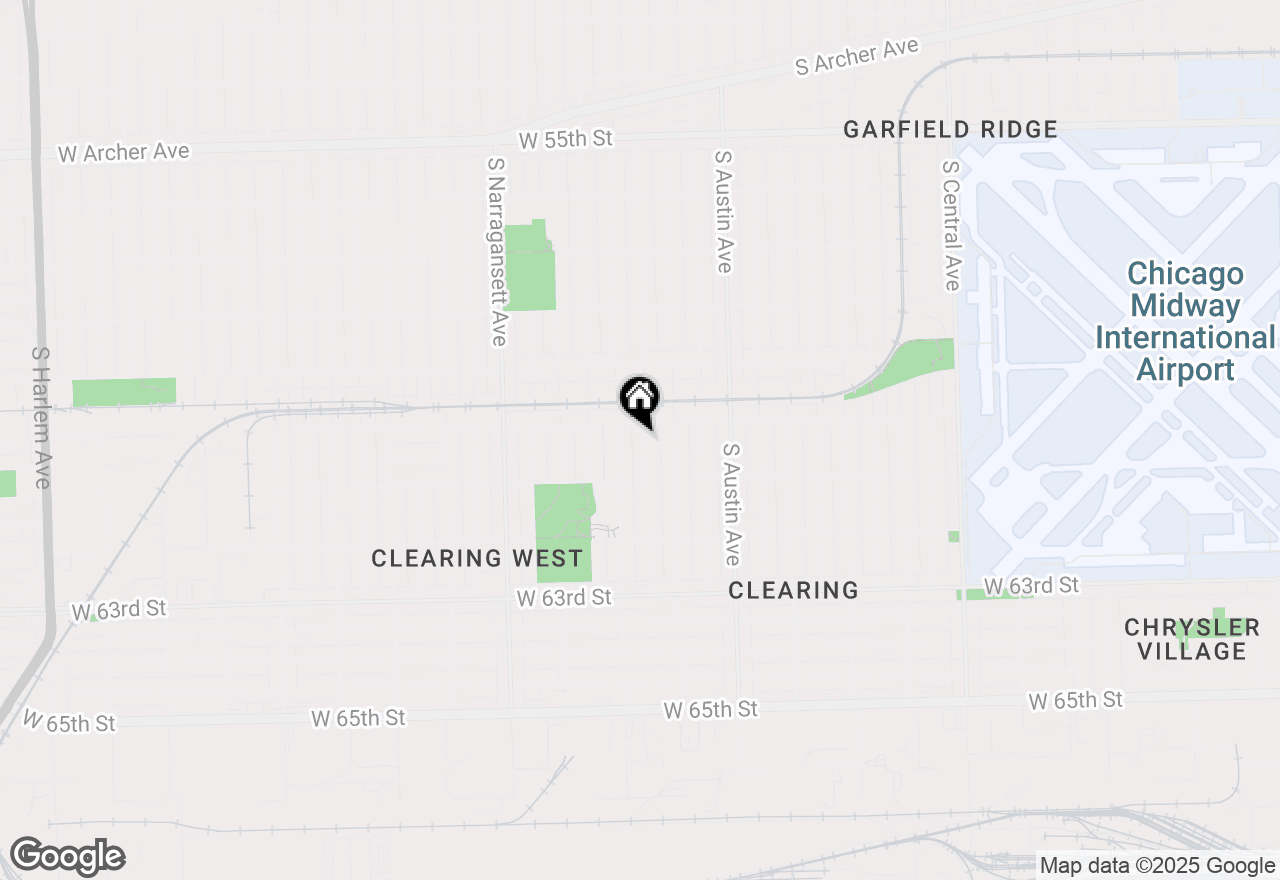 Map of 6016 S Moody Avenue, Chicago, IL 60638