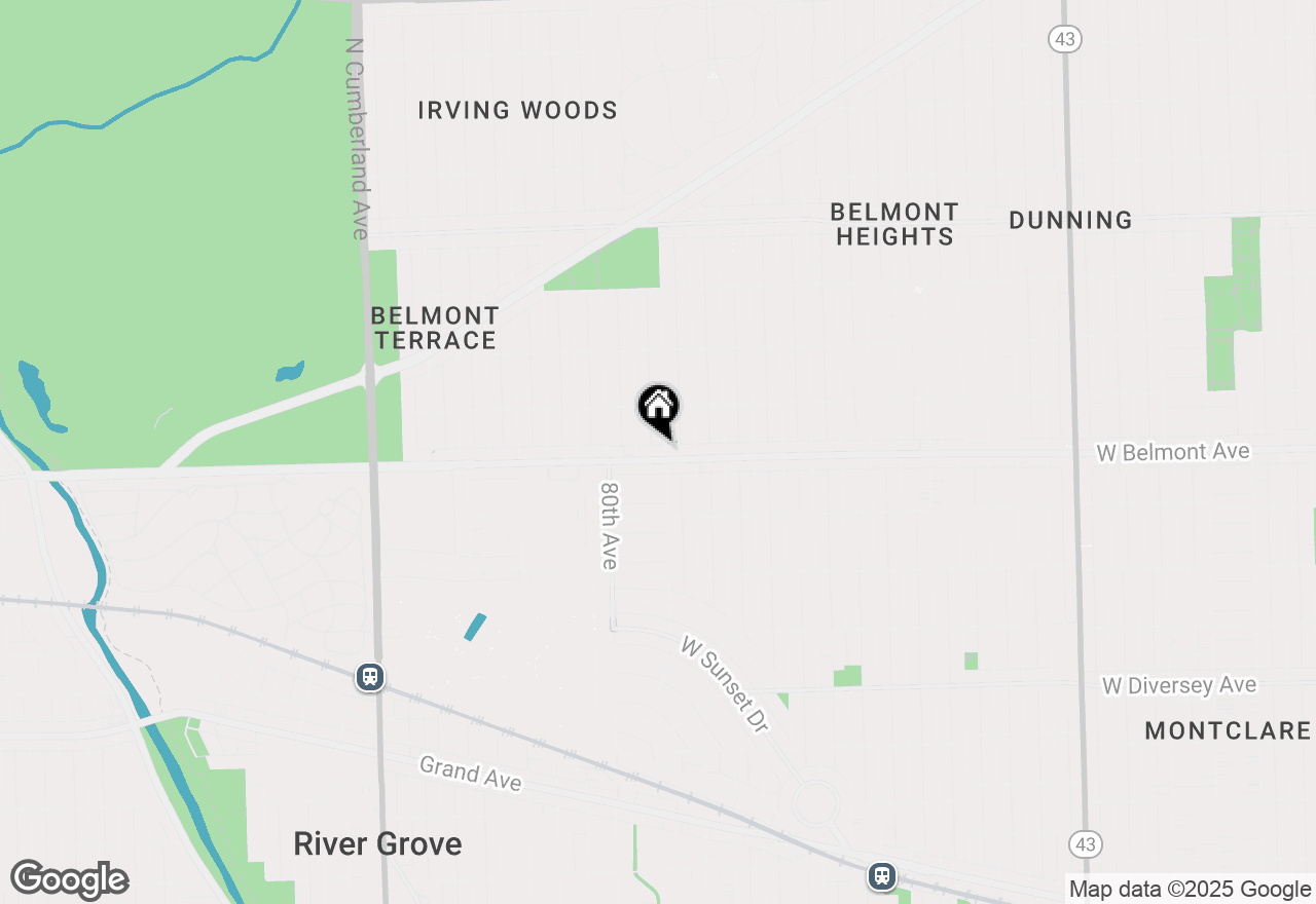 Map of 7904 W Belmont Avenue, Chicago, IL 60634