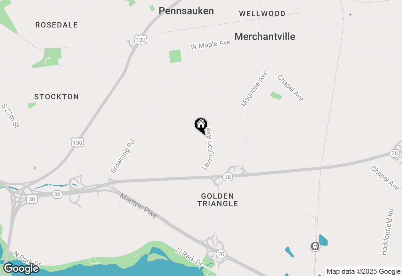 Map of 5409 Mansion Boulevard, Pennsauken, NJ 08109