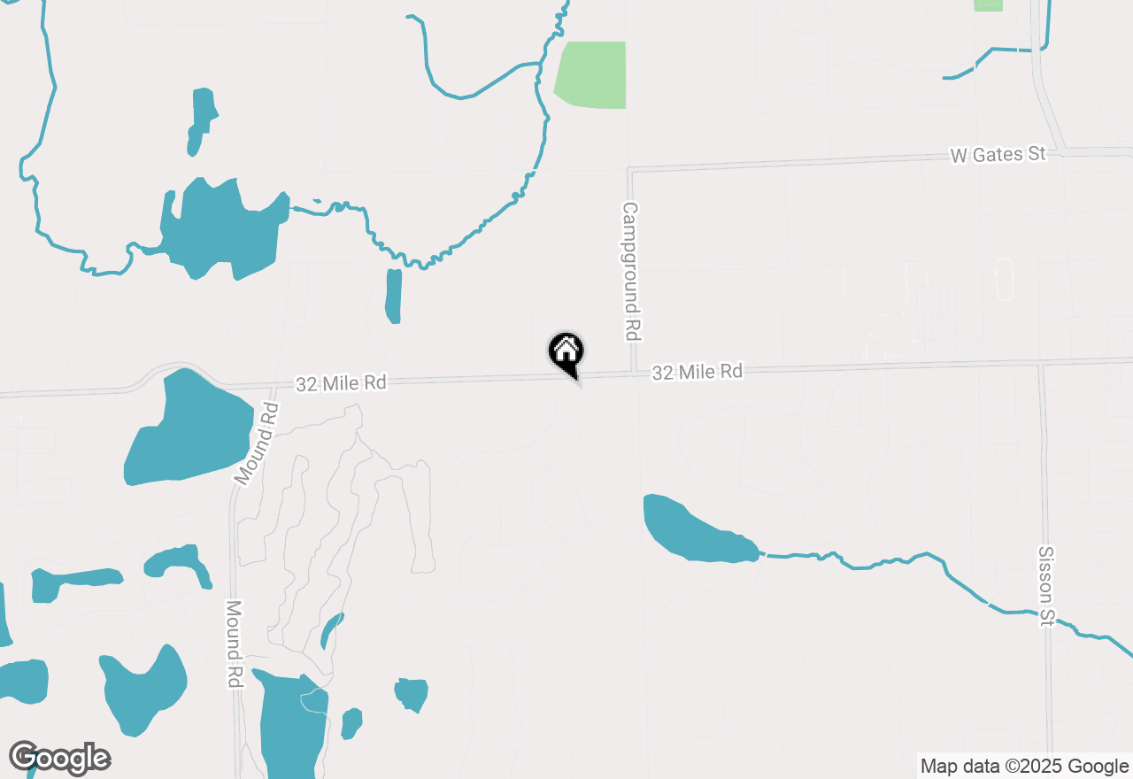 Map of 68864 Wingate Drive, Washington, MI 48095