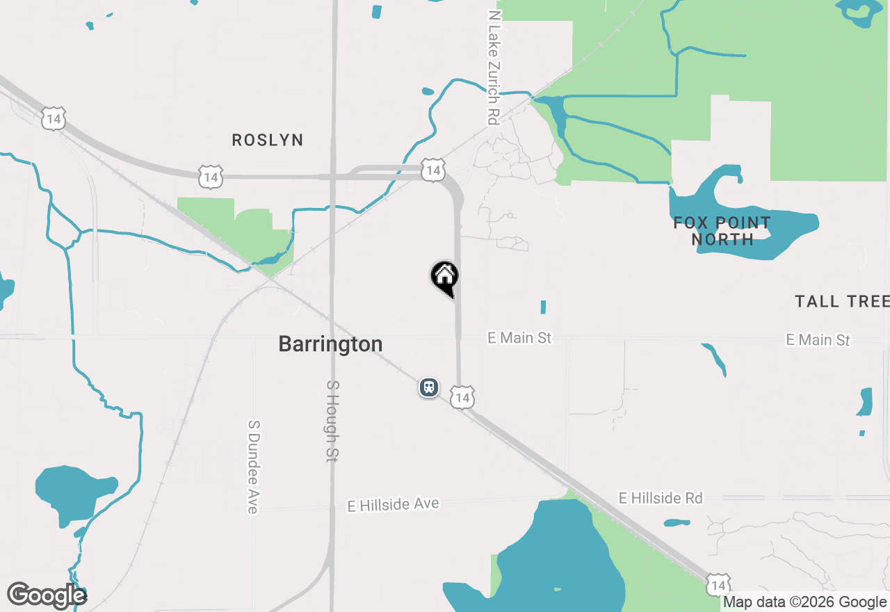 Map of 444 June Terrace, Barrington, IL 60010