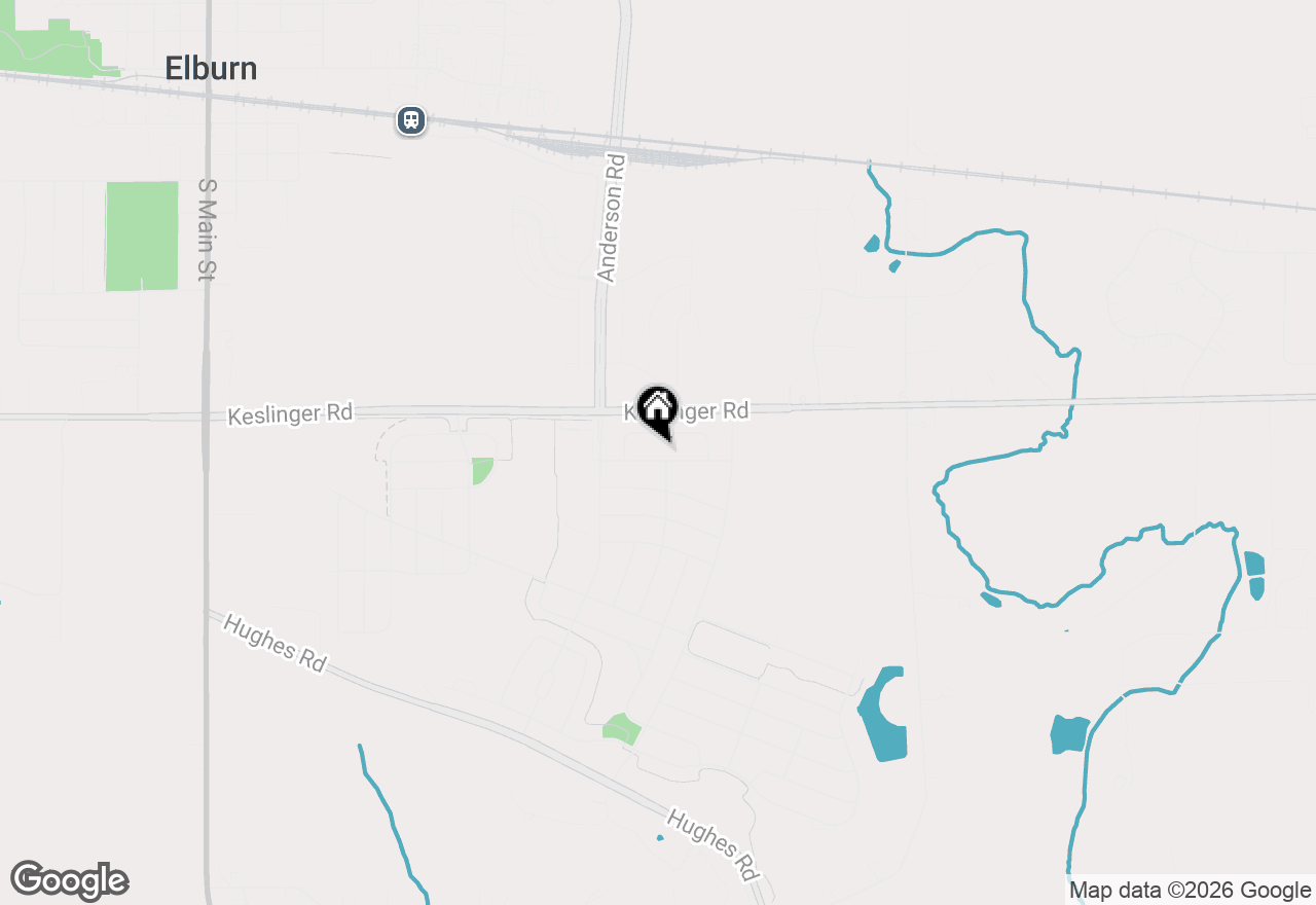 Map of 1066 Freedom Road, Elburn, IL 60119