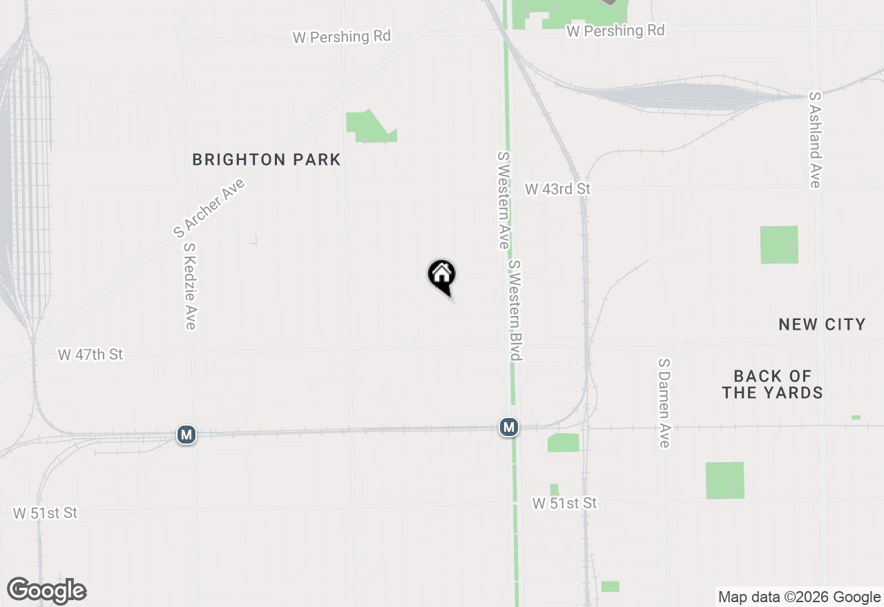 Map of 2536 W 46th Street, Chicago, IL 60632